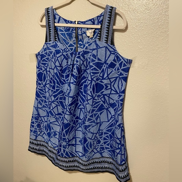 ECI New York Geo Print Summer Sleeveless Dress - Picture 4 of 7